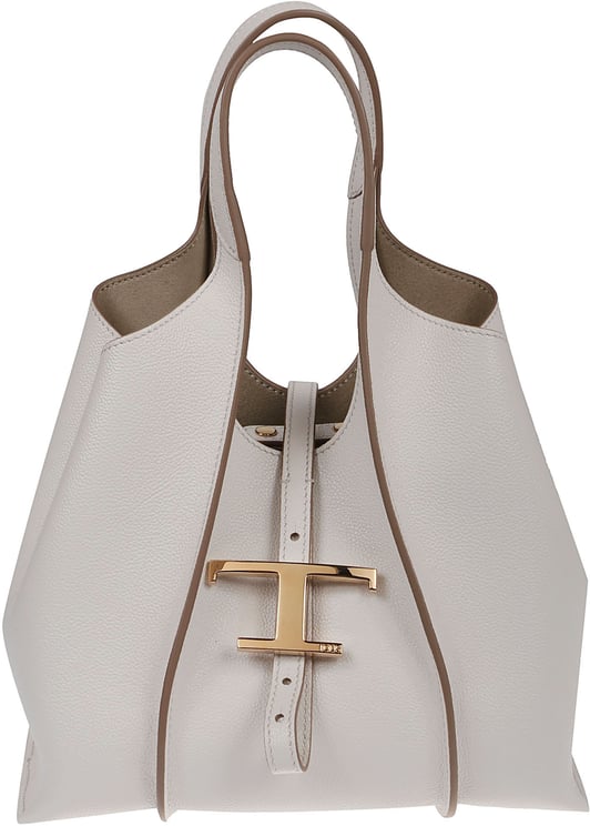 Tod's Mini Tbs Shopping Bag White