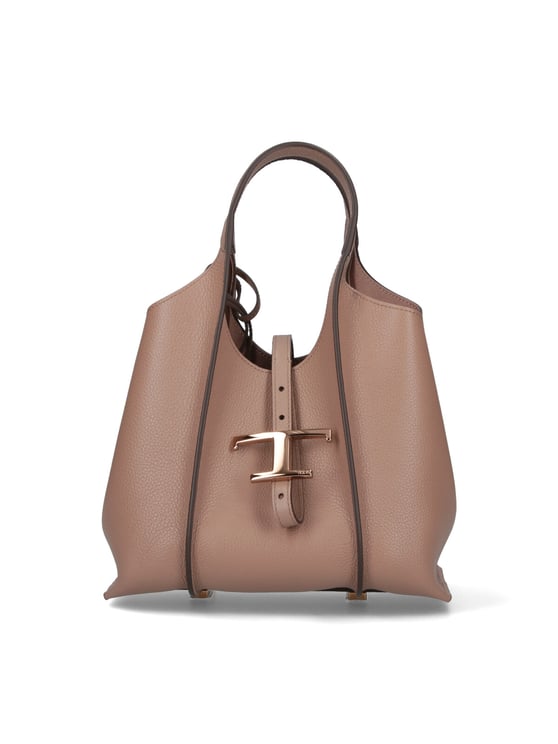 Tod's Small Textured Leather Tote Bag