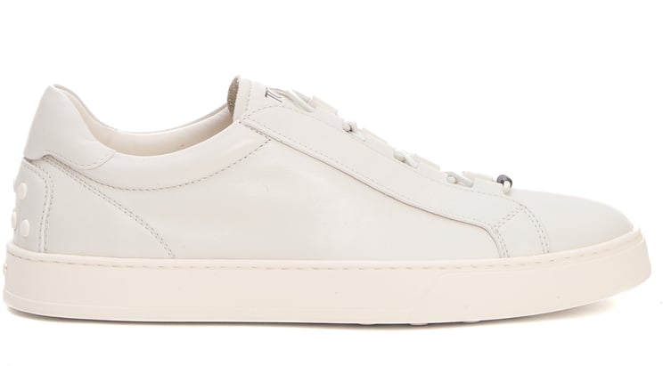 Tod's Sneakers Elastico Pelle Avorio