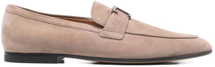 Tod's Flat Shoes Creta Chiaro