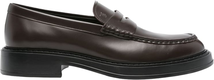 Tod's Flat Shoes Marrone Scuro