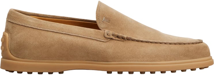 Tod's Flat Shoes Tabacco Chiaro