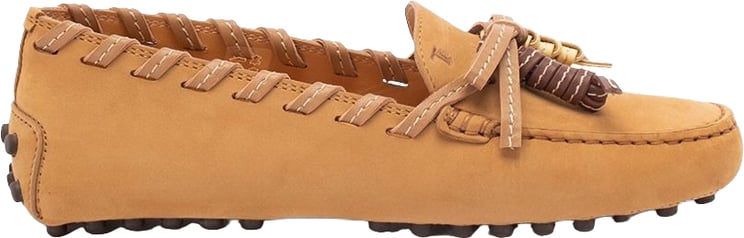 Tod's Flat Shoes Camel