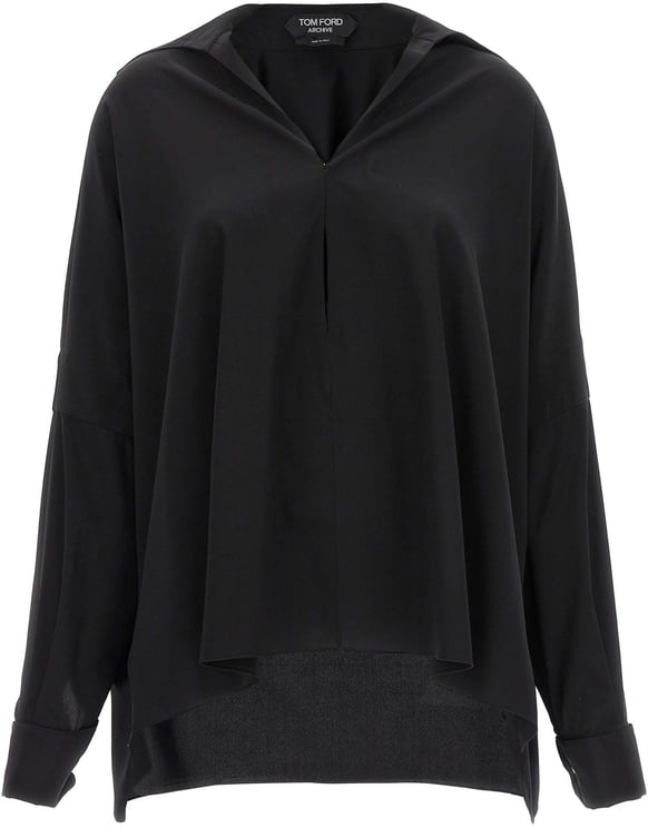 Tom Ford Tom Ford Black Silk Blouse