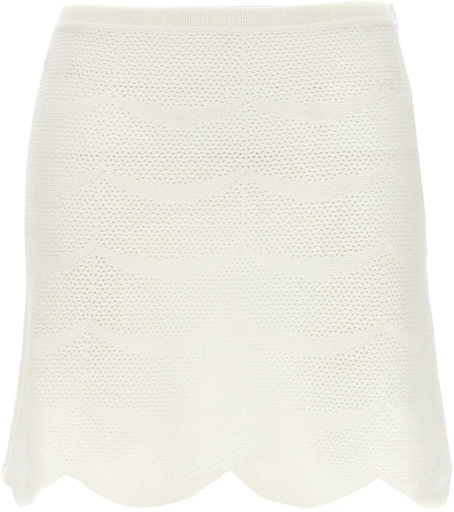 Tom Ford Tom Ford White Cotton Long Skirt