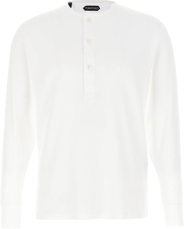 Tom Ford Tom Ford White Cotton T-Shirt
