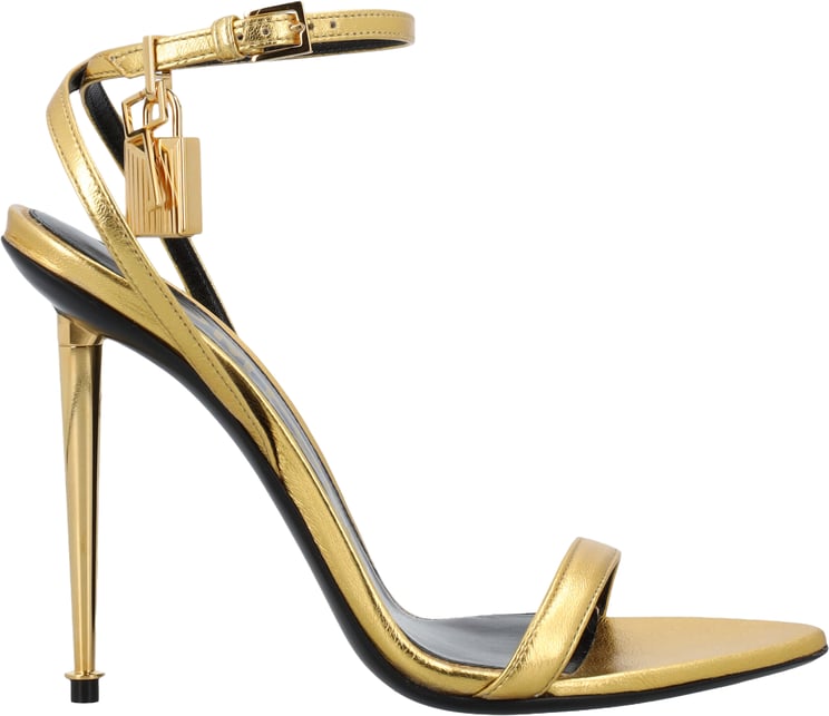 Tom Ford Padlock Sandal Oro