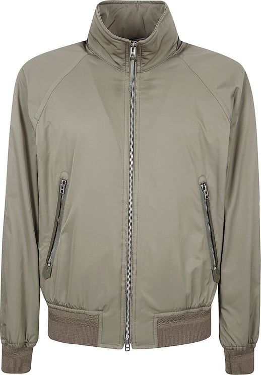 Tom Ford Versatile Zip-Up Jacket with High Collar