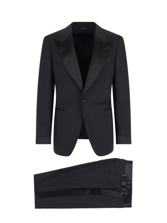 Tom Ford Black O'Connor Wool Suit