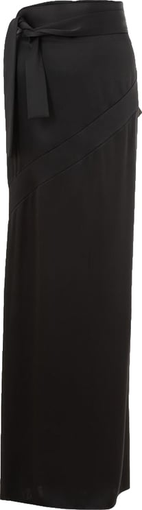 Tom Ford Tom Ford Black Acetate Long Skirt