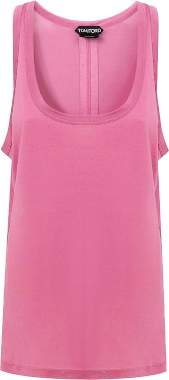 Tom Ford Tom Ford Pink Silk Tank Top