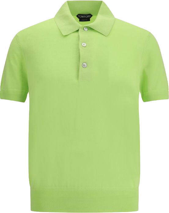 Tom Ford Tom Ford Bicolor Cotton Polo Shirt