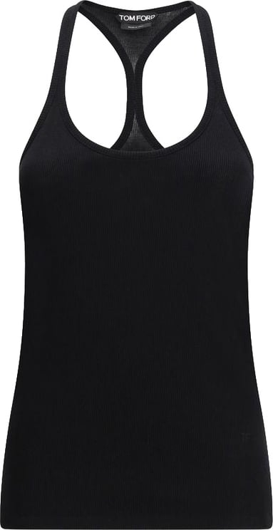 Tom Ford Tom Ford Black Silk Tank Tops