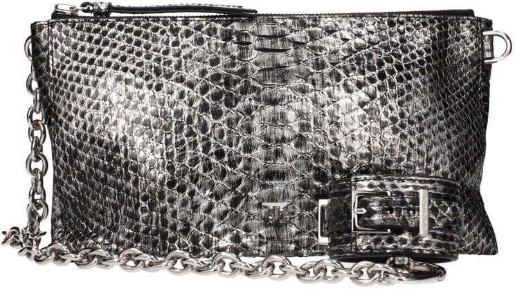 Tom Ford Tom Ford Gray Skin Handbag