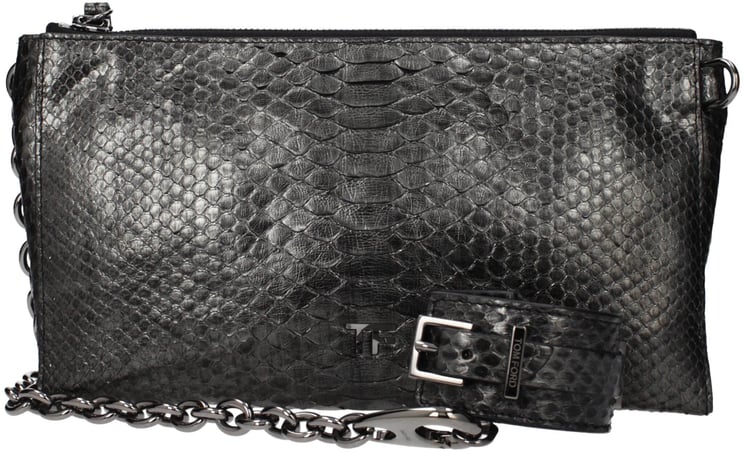 Tom Ford Tom Ford Gray Skin Handbag
