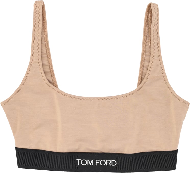 Tom Ford Bralette Logo Dusty Rose