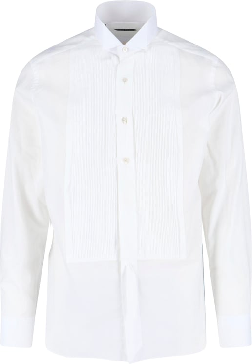 Tom Ford Tailored White Shirt with Structured Collar