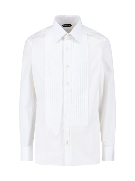 Tom Ford White Cocktail Classic Cotton Shirt