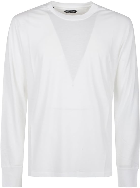 Tom Ford Long Sleeve T-shirt White
