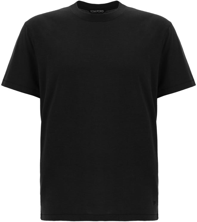 Tom Ford Tom Ford Black lyocell blend t-shirt