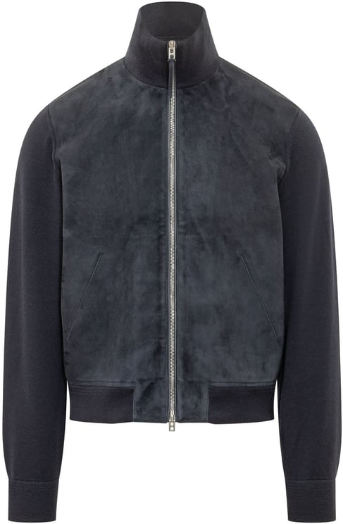 Tom Ford Giacca Full Zip con Collo Alto
