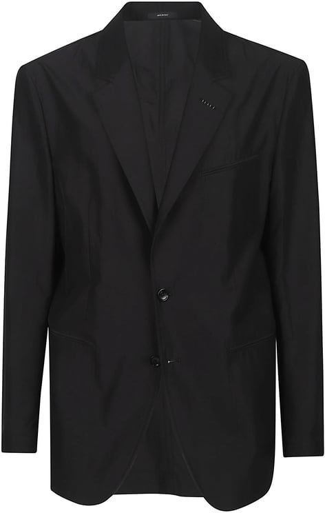 Tom Ford Single Breasted Blazer Black