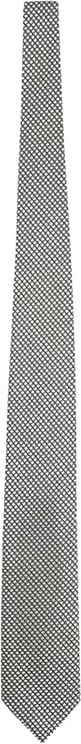 Tom Ford Printed Silk Geometric Pattern Tie