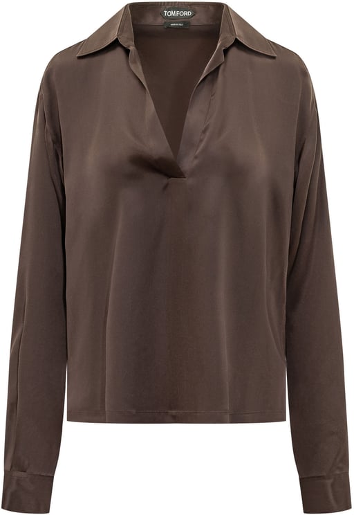 Tom Ford T-Shirts And Polos Brown