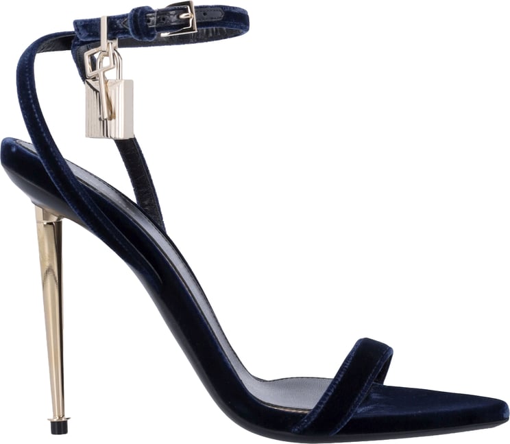 Tom Ford Padlock Sandal Blu