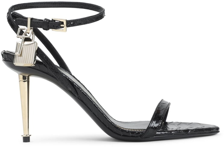 Tom Ford Tom Ford Semi Shiny Printed Python Sandals