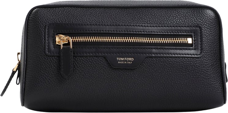 Tom Ford Tom Ford Grained Calf Leather Toiletry Case