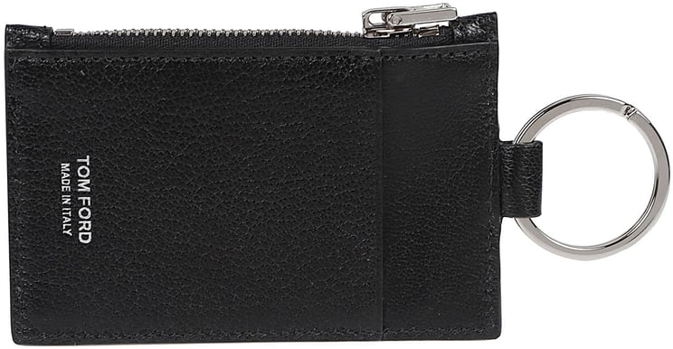 Tom Ford Logo Print Wallet Black