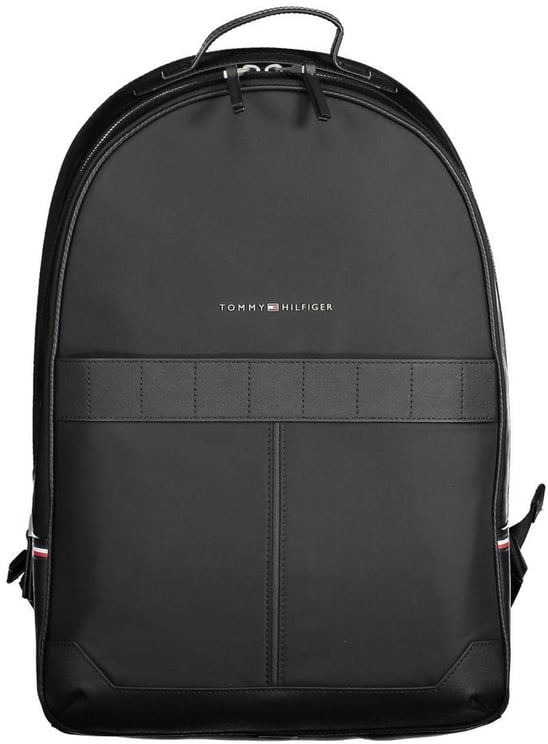 Tommy Hilfiger Tommy Hilfiger Black Polyester Men Backpack