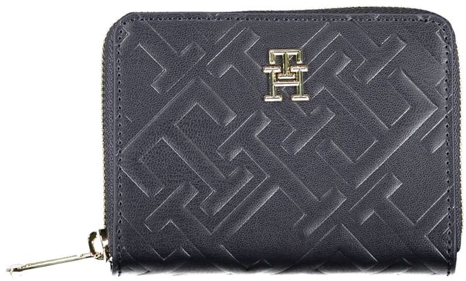 Tommy Hilfiger Tommy Hilfiger Blue Polyurethane Women Wallet