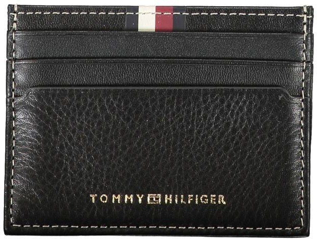 Tommy Hilfiger Tommy Hilfiger Nero Leather Mens Wallet Holder