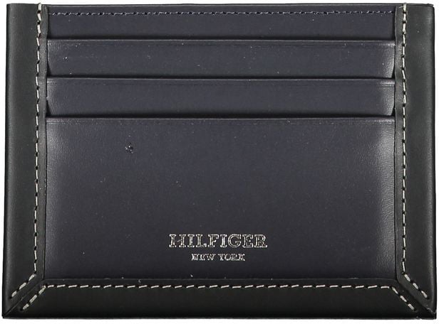Tommy Hilfiger Tommy Hilfiger Blue Leather Men Wallet