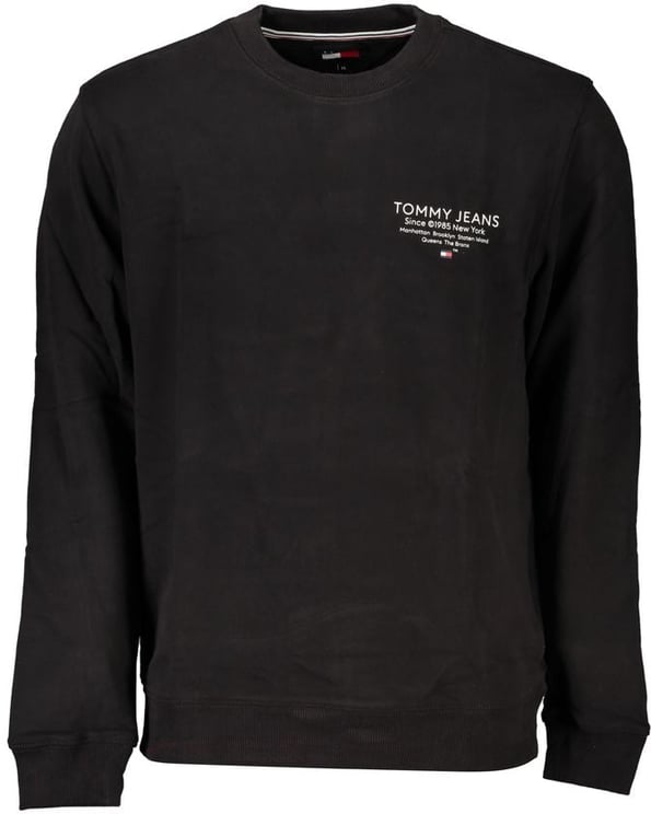 Tommy Hilfiger Tommy Hilfiger Black Cotton Men's Sweatshirt