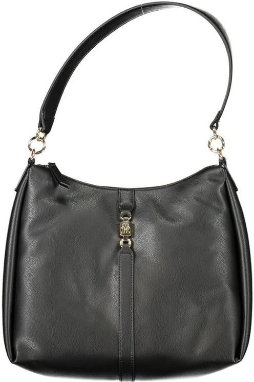 Tommy Hilfiger Tommy Hilfiger Black Polyester Women Shoulder Bag
