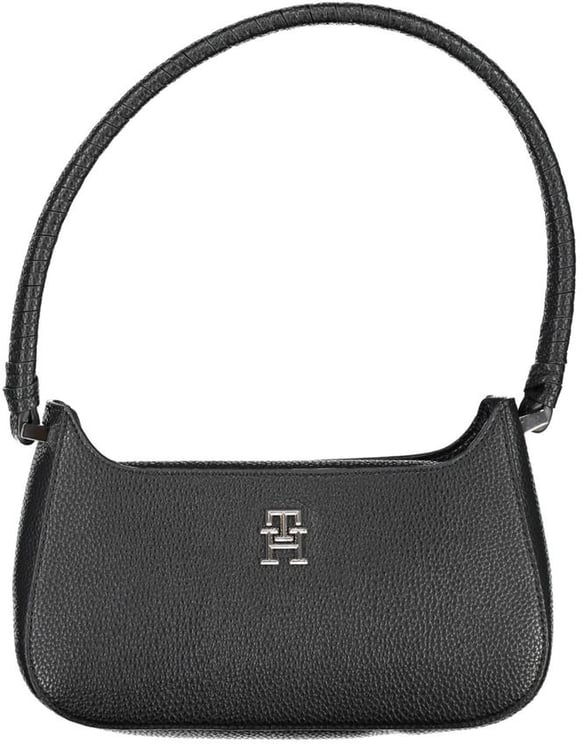 Tommy Hilfiger Tommy Hilfiger Black Polyurethane Women Handbag