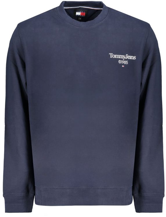 Tommy Hilfiger Tommy Hilfiger Blue Cotton Men Sweatshirt