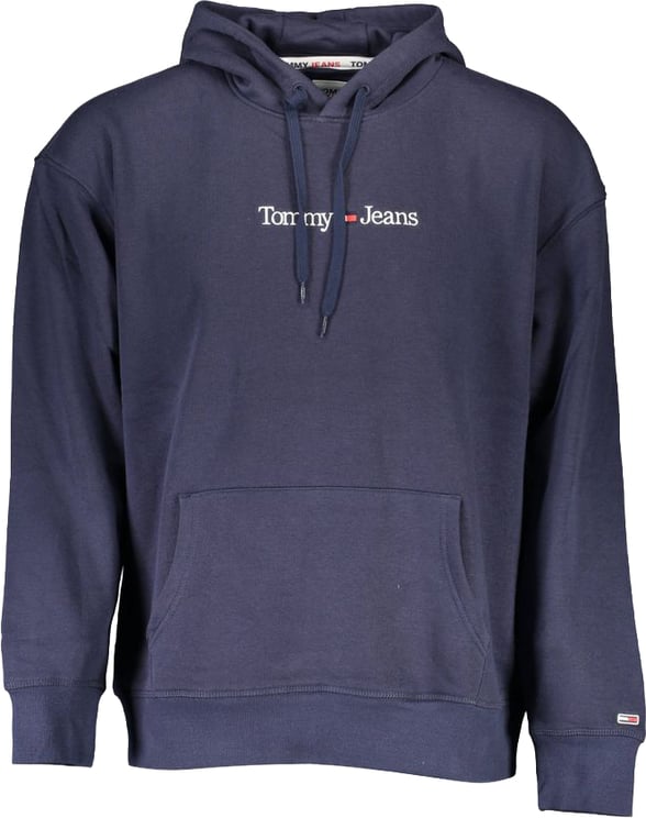 Tommy Hilfiger Tommy Hilfiger Blue Cotton Men's Sweatshirt Hoodie