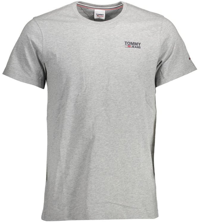 Tommy Hilfiger Tommy Hilfiger Grigio Organic Cotton Men T-Shirt