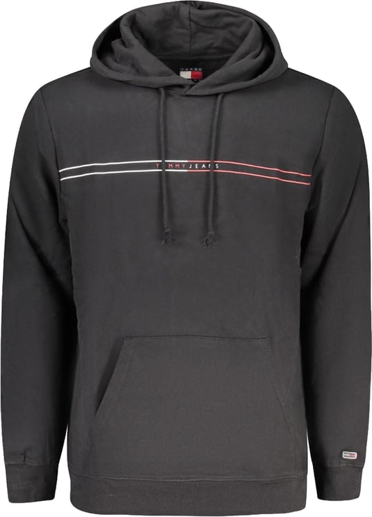 Tommy Hilfiger Tommy Hilfiger "Black Cotton Men's Hoodie"