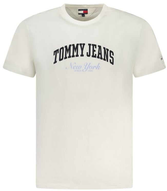 Tommy Hilfiger Tommy Hilfiger White Cotton Men's T-Shirt