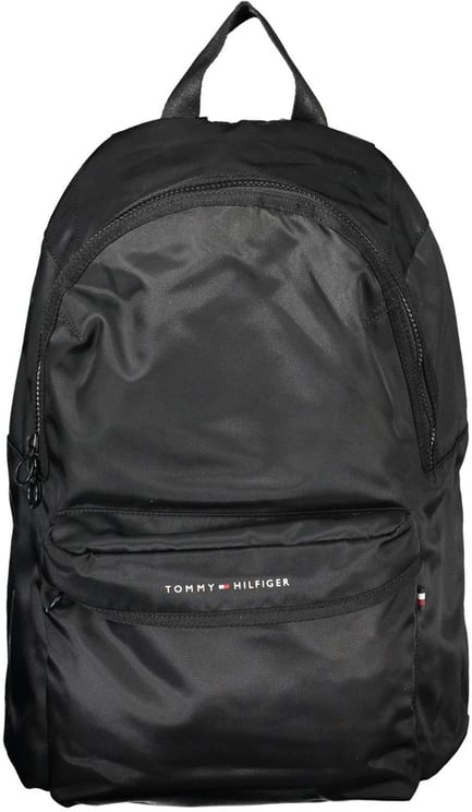 Tommy Hilfiger Tommy Hilfiger Black Polyester Men Backpack