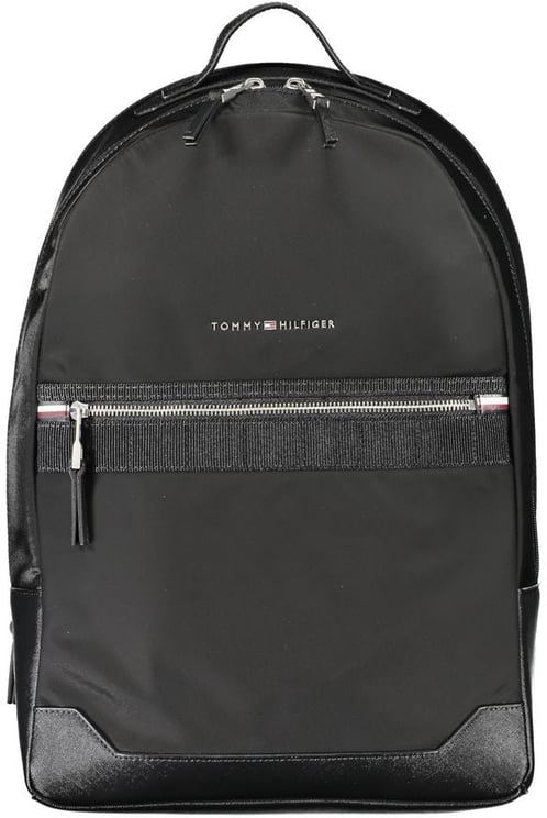 Tommy Hilfiger Tommy Hilfiger Black Polyester Men Backpack