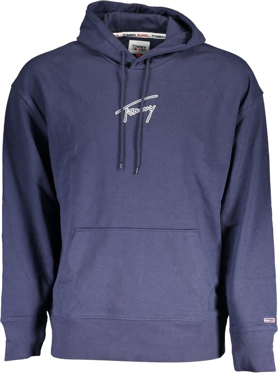 Tommy Hilfiger Tommy Hilfiger Blue Cotton Men's Hoodie Sweatshirt