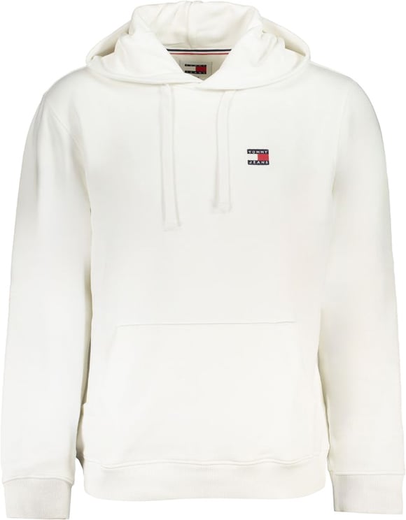 Tommy Hilfiger Tommy Hilfiger White Cotton Men's Sweatshirt Hoodie