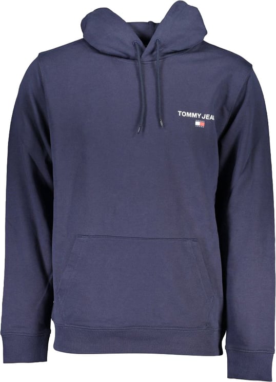 Tommy Hilfiger Tommy Hilfiger Blue Cotton Men Hoodie