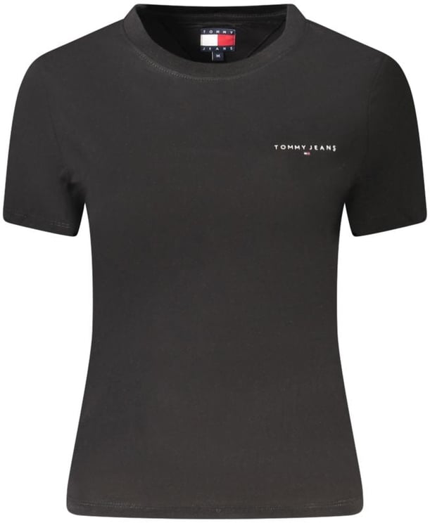Tommy Hilfiger Tommy Hilfiger Black Cotton Women T-Shirt